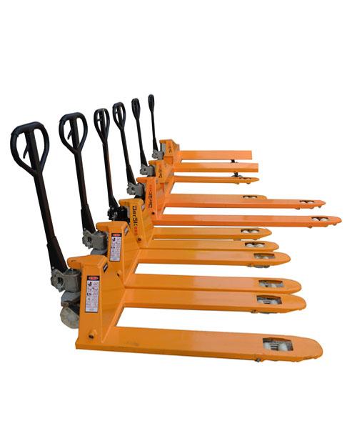 2噸手動(dòng)液壓叉車產(chǎn)品展示-河北東圣吊索具制造有限公司-石材夾具|小型攪拌機(jī)|手動(dòng)叉車|液壓堆高車